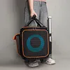 Speaker Bag for JBL Partybox Encore2 Essential Detachable Adjustable Strap Portable Travel Rugged Speaker Cover for Microphones Charger Cable and Accessories
