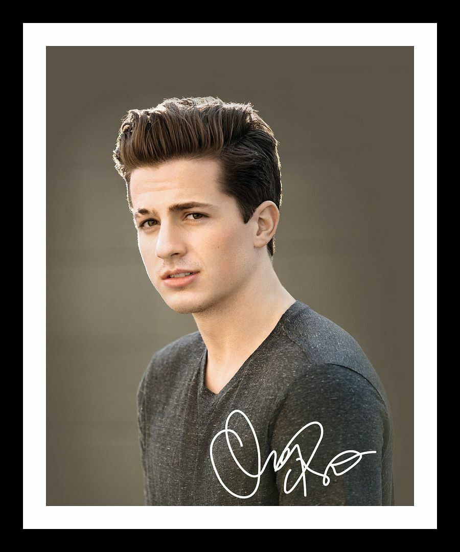 Charlie Puth Autograph Signed & Framed Photo Poster painting 1