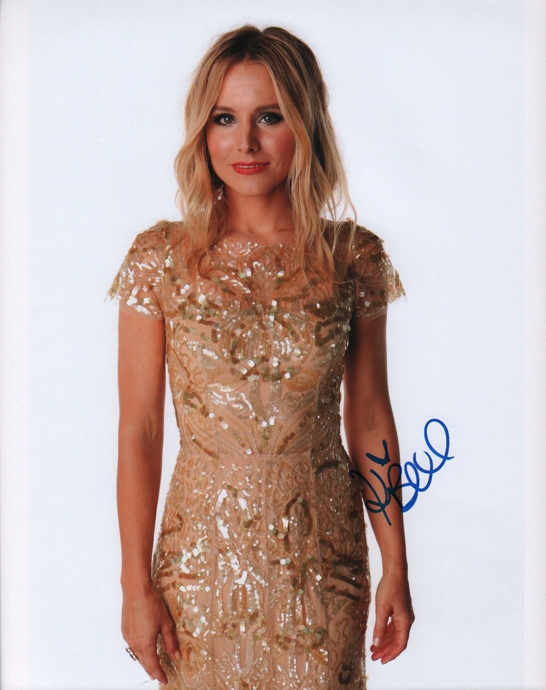 Kristen Bell signed 11x14 Photo Poster painting