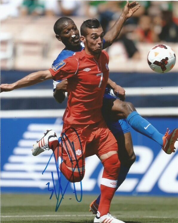 Team Canada Russell Teibert Autographed Signed MLS 8x10 Photo Poster painting COA B