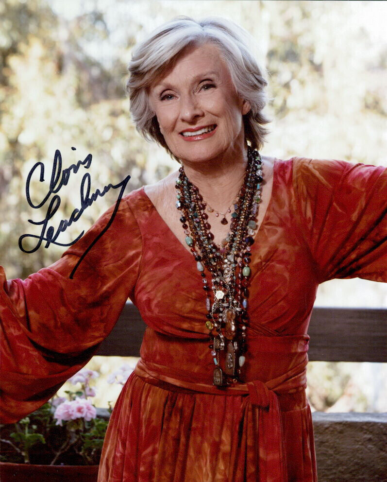 Cloris Leachman signed authentic 8x10 Photo Poster painting COA