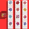2027 New DIY Diamond Painting Flower Desk Calendar Set 12-Month Flip Calendar Design Monthly Planner Office Desktop Decor