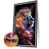 Diamond Painting -Full Round Drill Lion(70*40 CM)