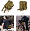 Molle Hüfttasche Mini Gürteltasche Taktisch Zubehörtasche Crossbody Tasche Multifunktional Beutel Handytasche zum Aufhängen Klein Tasche für Training Camping Reise Fitness Wanderung Radfahren