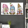 (Stamped/Counted) Dwarf-14CT Cross Stitch 32*18cm/12.6*7.09in