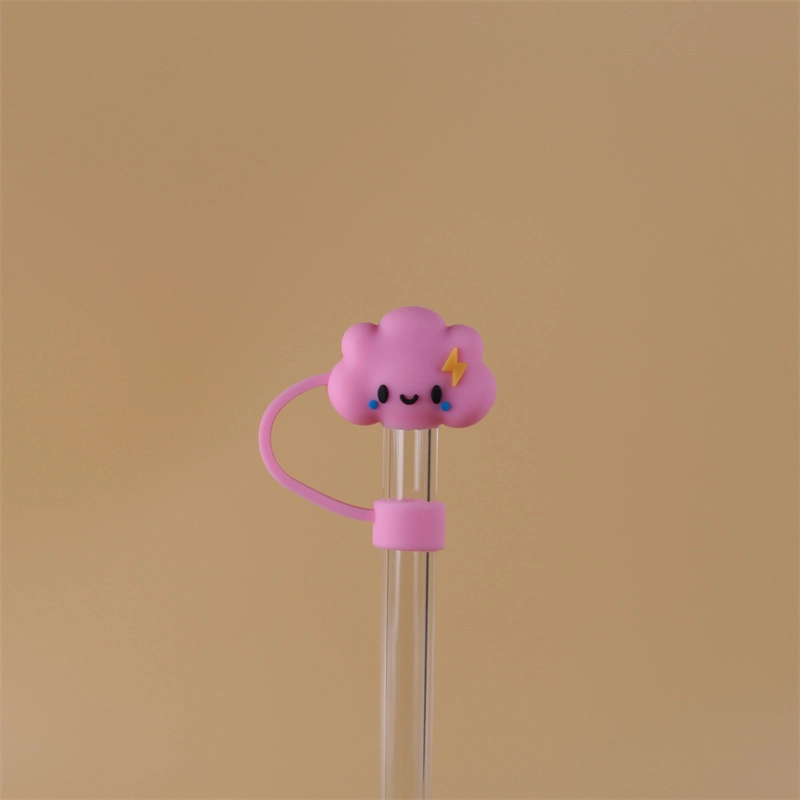 10mm Glass Straw Cap Dust Cover Stainless Steel Straw Dust Cover Dust Plug 10mm Large Diameter Milk Tea