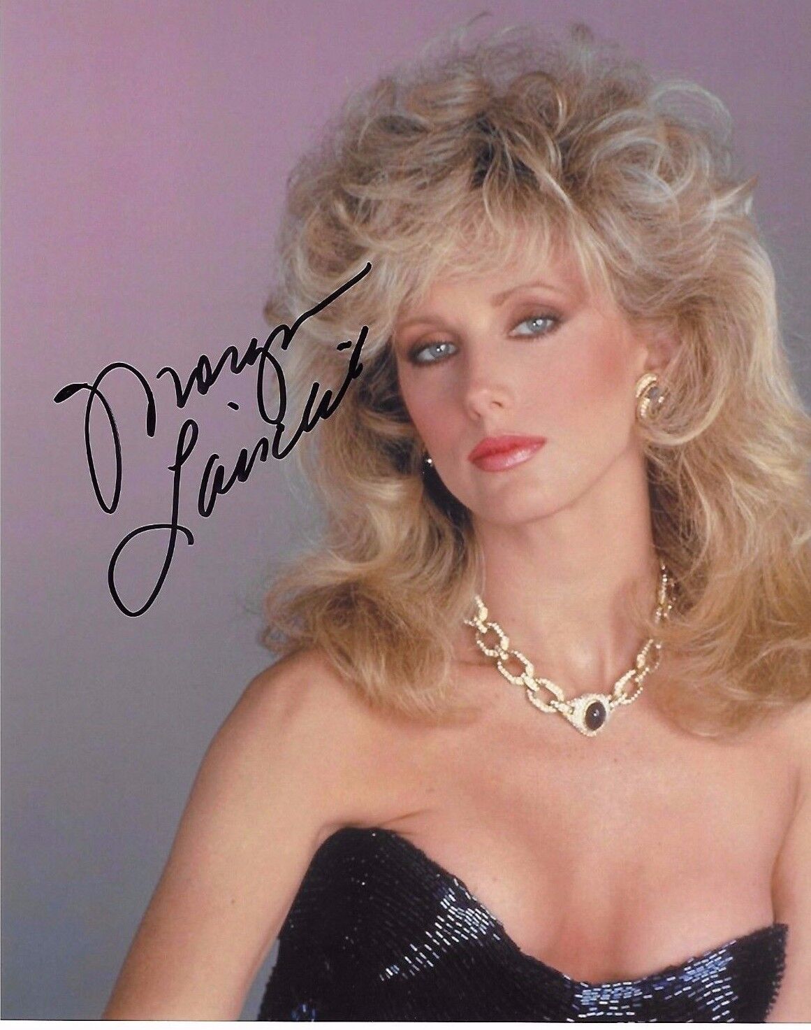 Morgan Fairchild Signed 8x10 Photo Poster painting - FRIENDS Actress & Dallas Babe -SEXY! H239