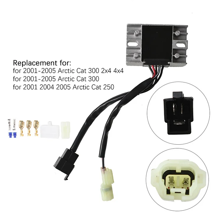 SEBLAFF Voltage Regulator Rectifier Assembly Replacement for ATV 250 300 2001-2005 3530-034