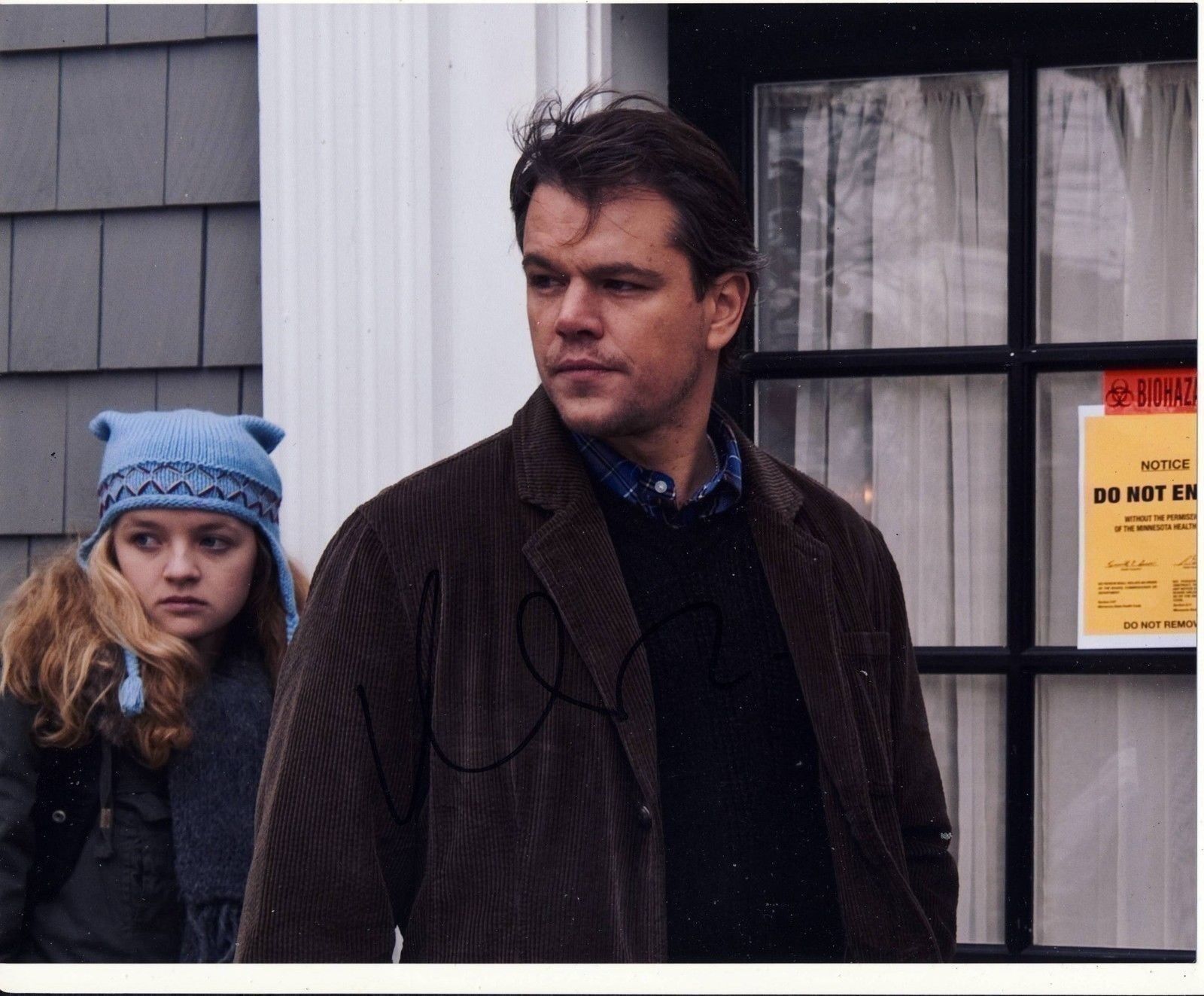 Matt Damon Autograph HEREAFTER Signed 8x10 Photo Poster painting AFTAL [4912]