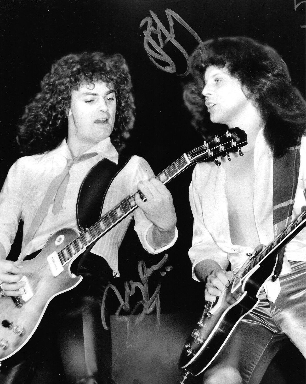 GFA April Wine * MYLES GOODWYN & BRIAN GREENWAY * Signed 8x10 Photo Poster painting AD2 COA