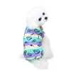 Pet Costume Graffiti Print Dog Clothing For Small Dogs