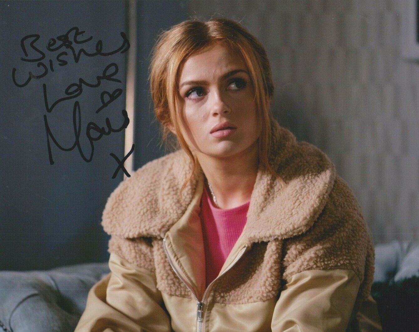 Maisie Smith **HAND SIGNED** 8x10 Photo Poster painting ~ Eastenders (Tiffany Butcher)