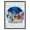 (Big Size) Lady And The Tramp Sheet Music - 11CT Stamped Cross Stitch 50*65cm/19.69*25.59in