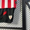 25/26 Kids Athletic Bilbao Soccer Jersey Home