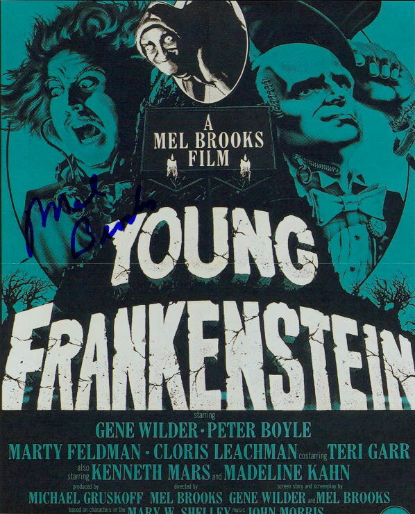 Mel Brooks (Young Frankenstein) signed 8x10 Photo Poster painting in-person