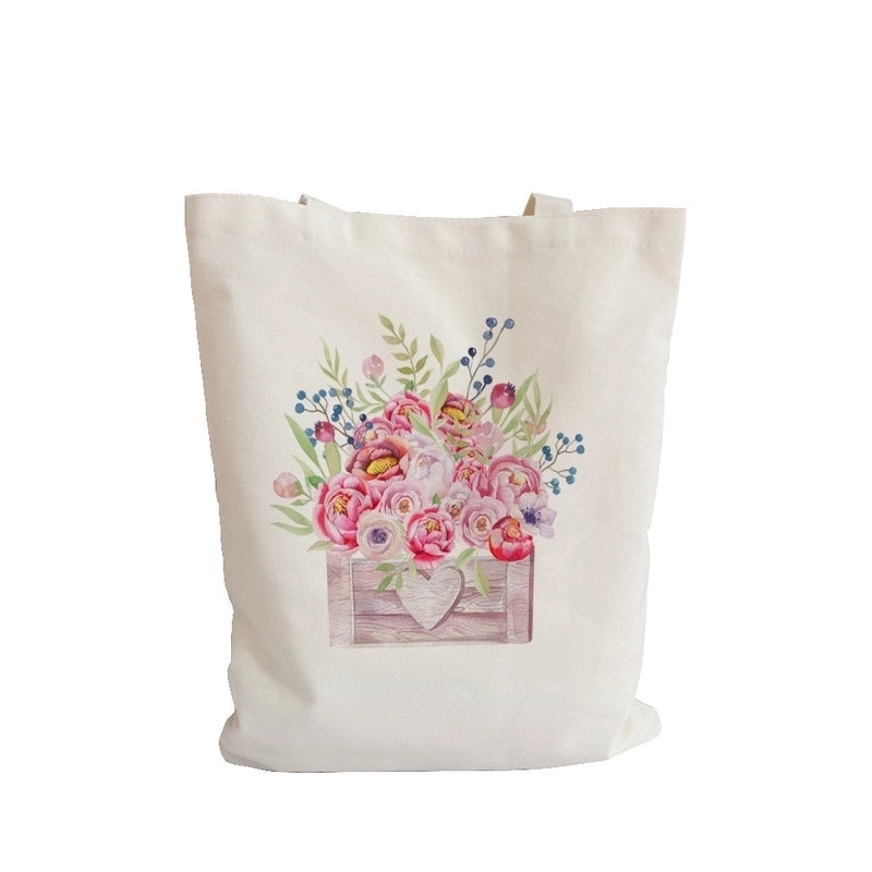 Women’s Casual Flower Shopping Bags