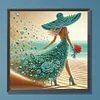 Girl-Crystal Rhinestone Diamond Painting