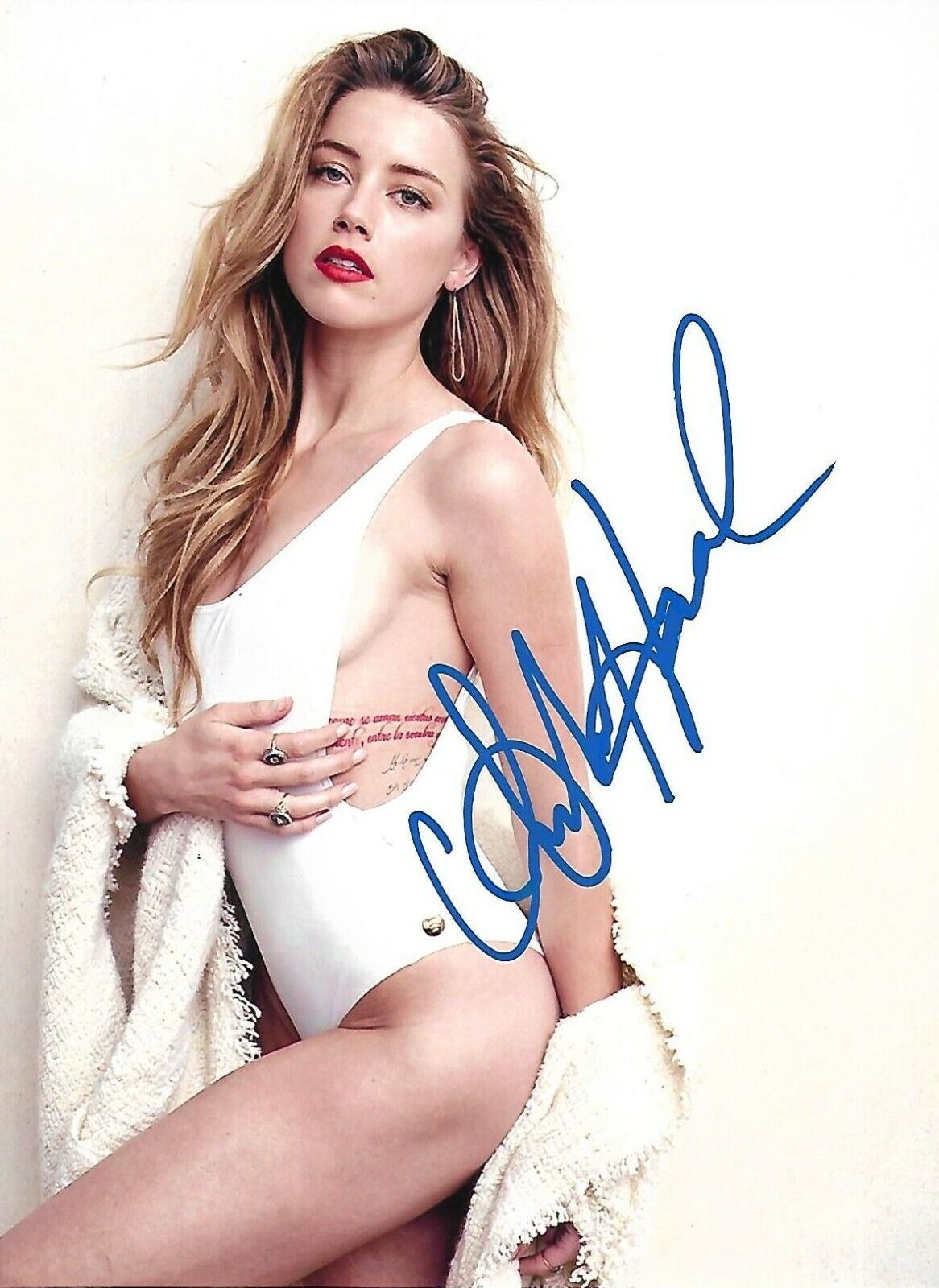 Amber Heard autographe signed Autographed Photo Poster painting dédicace