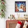 Christmas House - Diamond Painting - Partial Special Shaped Drill(Canvas|30*30cm)