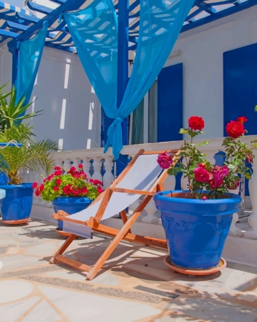 

Greek Style Patio – Paint By Numbers - 40*50CM, 501 Original