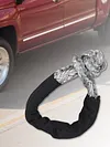 43000lbs Soft Shackle Synthetic Rope with Extra Sleeve for Vehicle Recovery