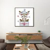 (Counted/Stamped) 14CT Christmas Fawn-Cross Stitch 16*19cm/6.3*7.48in(Brand)