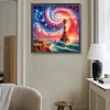 (50*50cm)Lighthouse - Full Round Drill Diamond Painting