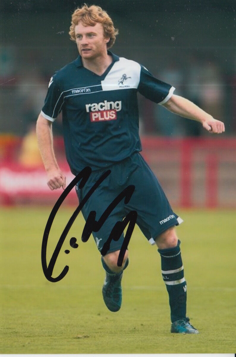 MILLWALL HAND SIGNED CHRIS TAYLOR 6X4 Photo Poster painting.