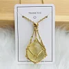 🔥 Crystal Stone Holder Necklace - Free (Crystal) Gift Included🎁