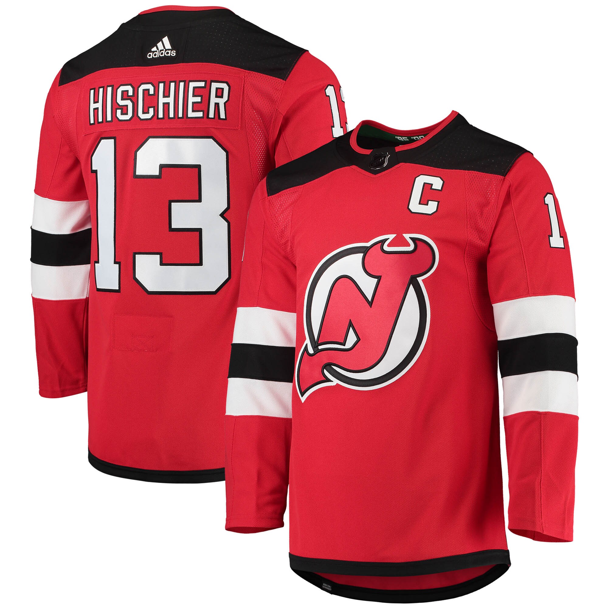 Nico Hischier New Jersey Devils  Home Primegreen    Jersey – Red mysite