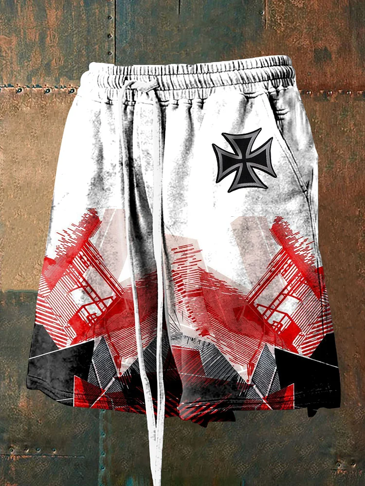 Herren-Shorts mit Kreuz druck Iorn