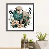 Diamond Painting -5D Full Round Drill Flower Sheep