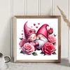Flower Goblin Couple-11CT Stamped Cross Stitch 45*45cm/17.72*17.72in