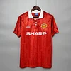 1992/1994 Retro Manchester United Home Football Shirt 1:1 Thai Quality perfectftball