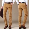 Men's Corduroy Long Straight Casual Pants