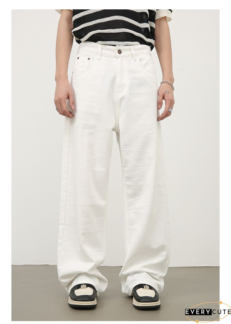 Cotton Casual Corduroy Women Long Pants Autumn Winter Office Button Wide-Legged Trousers Fashion Mid Waist Ladies Bottom