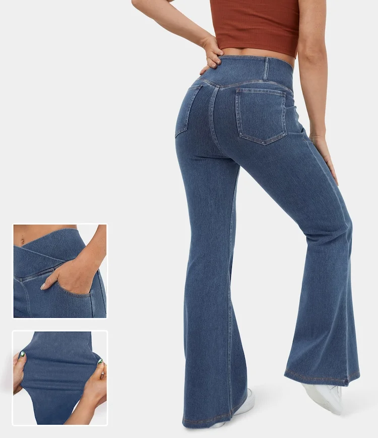 LYANKAA™ High Waisted Stretchy Denim Casual  Pants[Buy 2 free shipping]