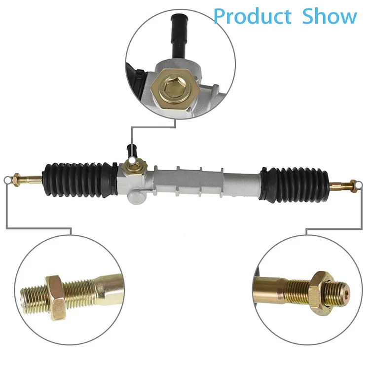 SEBLAFF Steering Gear Box Rack & Pinion 1822636 39191-0017 39191-0022 Replacement for Mule 600 610 SX 2005-2018
