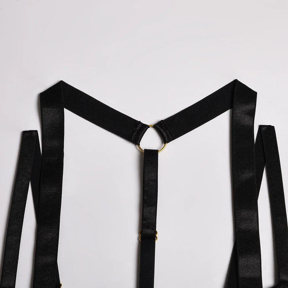 Billionm New Leopard Lingerie Women Sexy Hollowing Out Underwear Patchwork Sex Costumes Erotic Clothing Open Crotch Lengerie Bra Panty