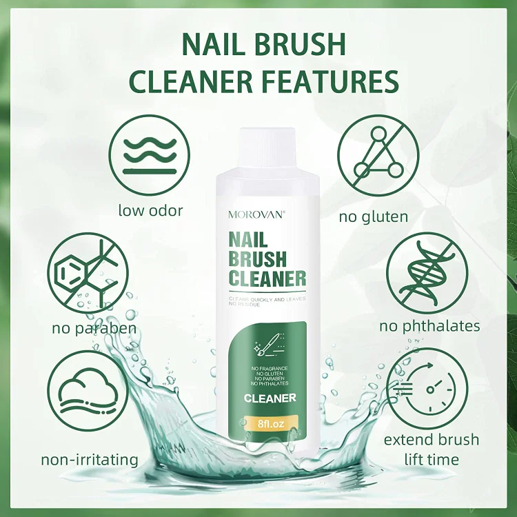 Nail Brush Cleaner & Restorer for Any Nail Art