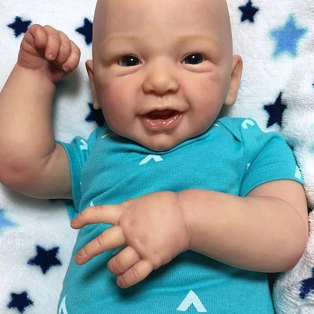  21'' Leonard  Reborn Baby Doll Boy - RSDP-Rebornbabypuppen-Rebornbabypuppen.de