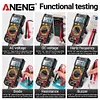 AC/DC Voltage Tester 1999 Counts Voltage Detector for Diode/hFE Transistor Check