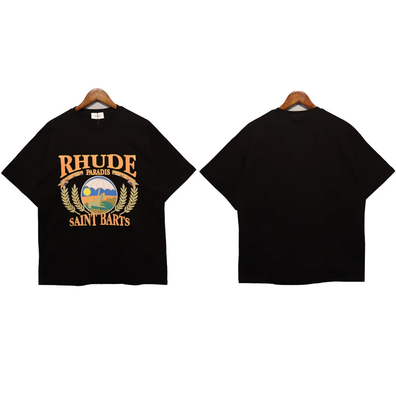 RHUDE 2023 Summer New Short Sleeve T-Shirt