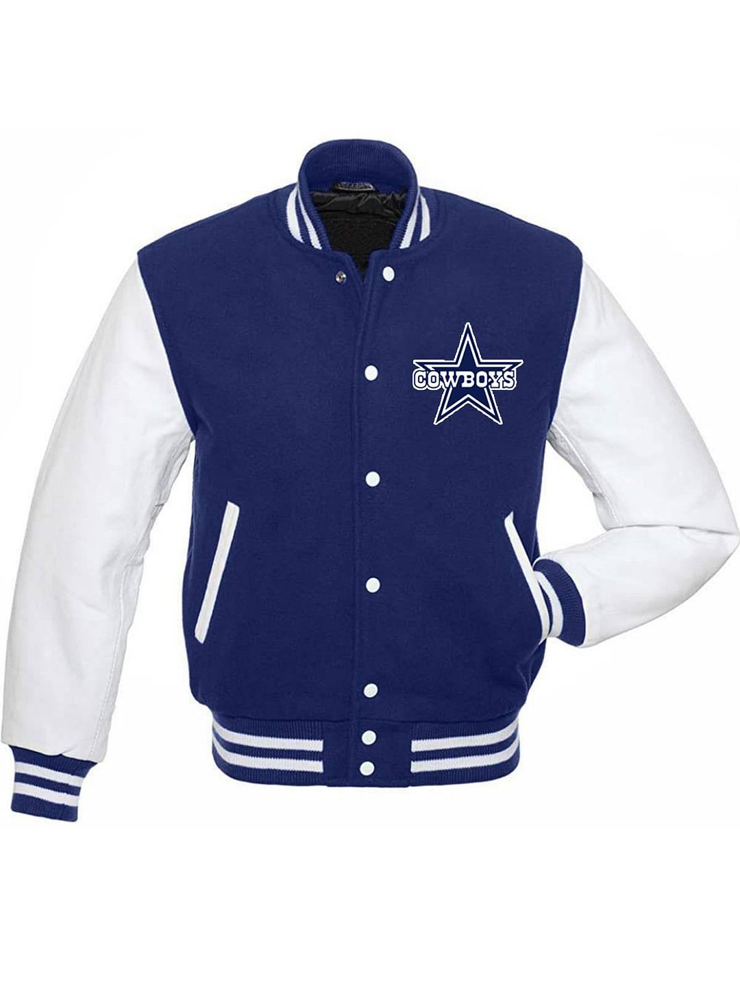 cowboys varsity letterman jacket