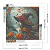 Halloween Witch Crow Pumpkin-Full Round Diamond Painting 40*40CM
