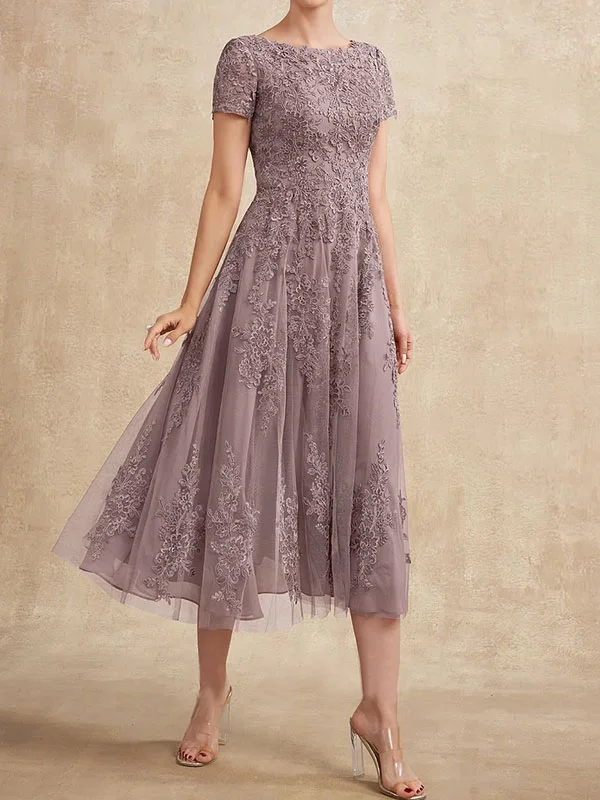Elegant Lace Hollow Out Temperament Women's Dress