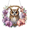 Owl Double Sided - 5D DIY Pendant