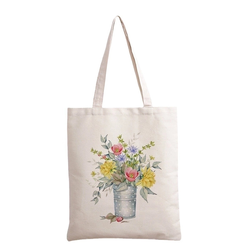 Women’s Casual Flower Shopping Bags