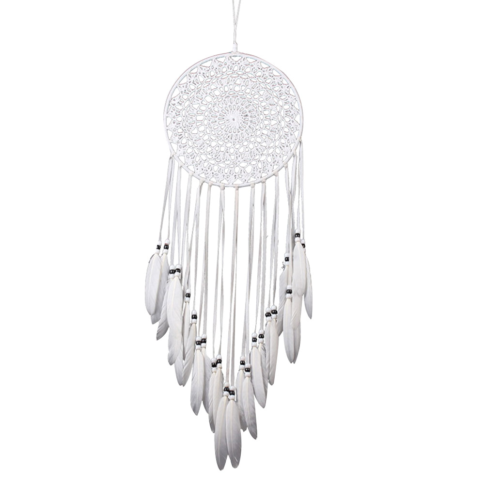 

Nordic Handmade Dream Catcher Home Hanging Craft Feature Ornament Decor, White, 501 Original