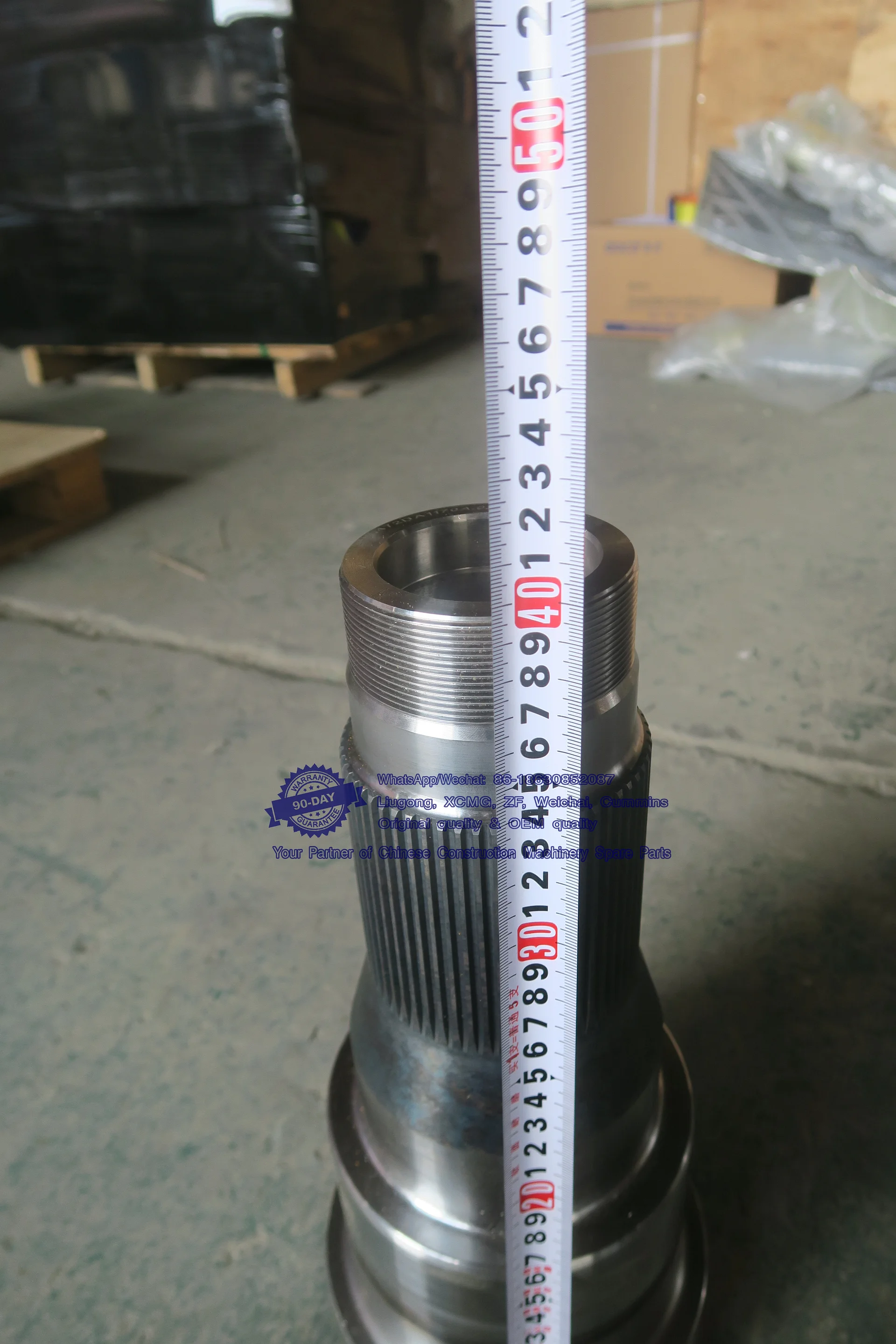 XCMG ZL50G Wheel Loader Spare Parts,Wheel Side Support Shaft